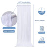 Flame Retardant Chiffon Backdrop Curtains for Wedding Decoration