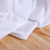 Flame Retardant White Velvet-Like Backdrop Curtain Drapes