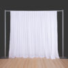 Flame Retardant Chiffon Backdrop Curtains for Wedding Decoration