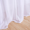 Flame Retardant Chiffon Backdrop Curtains for Wedding Decoration
