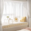 Fire Resistant Sheer Curtains for Bedroom Living Room