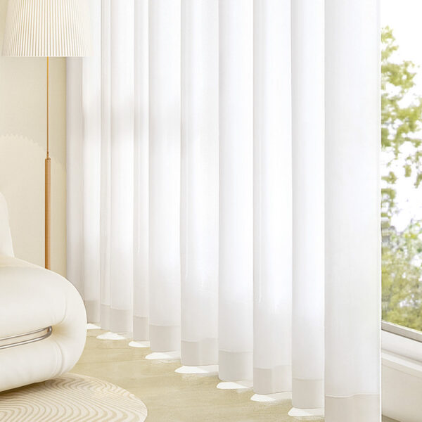 Fire Resistant Sheer Curtains for Bedroom Living Room
