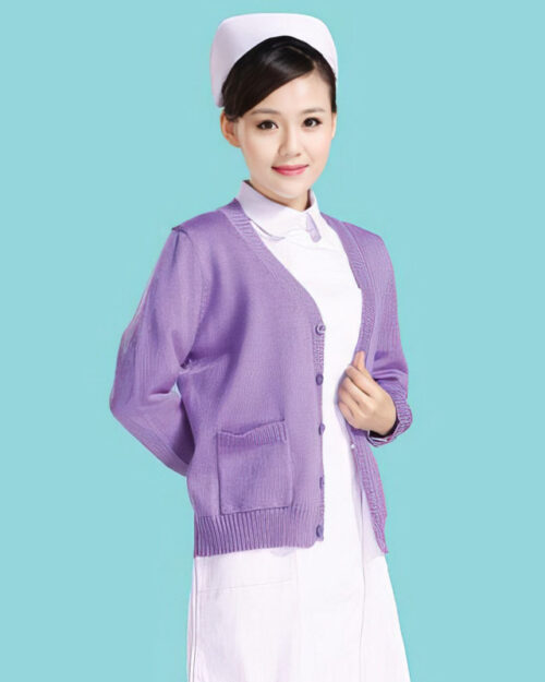 Begoodtex Flame Retardant Wool Blend Nurse Sweater