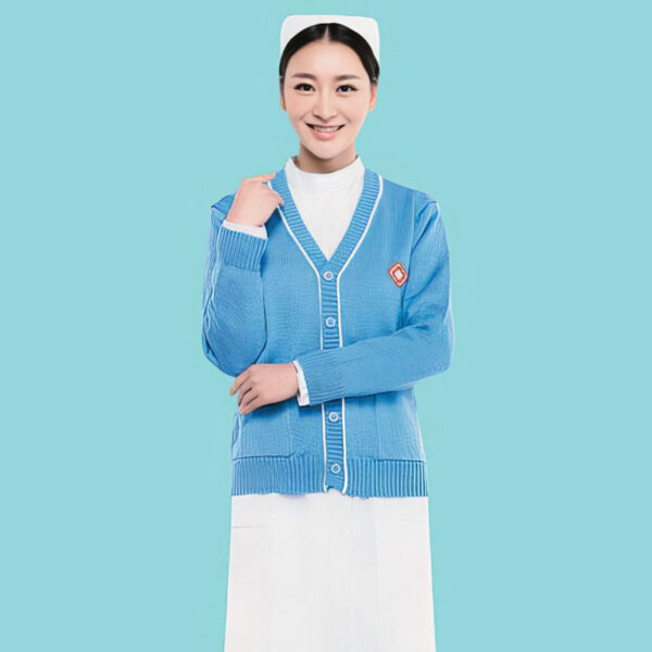 Begoodtex Flame Retardant Wool Blend Nurse Sweater